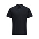 Navigare Italian small sailing polo shirt men's lapel short-sleeved T-shirt 2026 summer new quick-drying cool T-shirt rock black 2XL