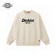 Dickies sweatshirt men's spring and autumn cotton round neck pullover hooded casual long-sleeved top trendy versatile pullover