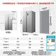 Meiling refrigerator 630 liter storage compartment double door first-class energy efficiency dual frequency conversion antibacterial low noise super large capacity double door air-cooled frost-free BCD-630WKPCX national subsidy