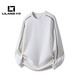 LILANZ official retro striped sweatshirt men's spring 2026 new loose round neck pullover flagship official pearl white 3XL