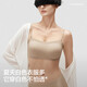 Jiaojiao Cup 5 series bra, tube top, beautiful back, strapless underwear, women's push-up wrap liquid foundation bra, rounded version, light skin S (recommended 70A/70B)