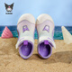 Hello Kitty children's shoes children's shoes running shoes toe-cap shoes girls sandals indoor shoes girls non-slip breathable mesh purple 28