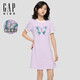 GAP Girls 2026 primavera nueva diversión Flip lentejuelas vestido de manga corta vestido de camiseta para niños 861444