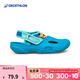 Decathlon (DECATHLON) children's sandals for boys and girls, middle and large children, baby princess cave pool slippers, non-slip shoes NABD light blue tiger 32.5