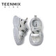 Tianmeiyi children's shoes 2026 summer new sports shoes girls sandals breathable soft bottom baby girl beach shoes silver 26