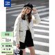 TonLion 2025 Winter Women's Lapel Different Material Splicing Small Fragrance Style Short Down Jacket