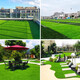 Simulated lawn carpet, artificial fake lawn grid, green adhesive backing balcony, outdoor kindergarten courtyard, artificial turf, 2 cm encrypted high-quality spring grass, 3 meters wide, 15 meters long, artificially cut