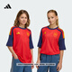Adidas Spain National Team World Cup Jersey Big Kids Home Fan Version Quick-Drying Short-Sleeved Adidas Bright Red 176