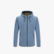 HLA Heilan Home Jacket Men's Autumn Hooded Casual Fashion Polar Fleece Jacket HWJAD3R501A Blue Gray (AA) 175/92A (50)