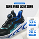 ANTA children's running shoes for boys and girls autumn fine mesh elastic sports button mesh breathable running shoes A12435523