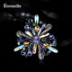 Eternelle French eternal original design brooch high-end feminine clothing accessories pin neck corsage wedding purple