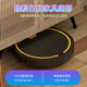 Jinggou selects smart sweeping robot for home use, fully automatic suction, sweeping and mopping, three-in-one voice vacuum cleaner and floor mopping machine, cleaning expert holiday gift, black, remote control, rear water tank