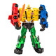 TOYS JIAYIHONGQI Children's Toys 3-6 Years Old Auto Man Boy Toy Deformed Police Car Mini Robot Boy Girl Gift [2 in 1] Magnetic Combination Robot JY675J