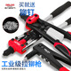 Delixi rivet gun manual rivet puller household rivet opener rivet gun core pulling artifact rivet gun double rivet gun 17 inches with rivets