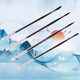 Artssecret xiyming gris écureuil cheveux longs aquarelle brosse pinceau 688lr point long aquarelle gouache acrylique Brosse de ligne de ligne professionnelle / set 688lr point quatre ensemble quatre ensembles