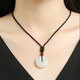 Tianxia Yujia Jade Peaceful Buckle Pendant Necklace Men and Women Same Style White Jade Pendant Jade Pendant Couple Gift Chinese Valentine's Day Gift White Jade