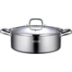 Jidu Yuanyang Pot Hot Pot 304 acero inoxidable hogar engrosado shabu-shabu cocina de inducción especial hot pot pot hot pot exclusivo 304 acero Yuanyang Pot 32cm