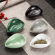 Jieyi Ceramic Teaspoon Retro Tea Lotus Kung Fu Tea Set Celadon Tea Divider Tea Art Tea Zen Tea Ceremony Accessories Tea Lotus Gaobai