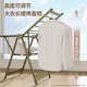 Hotata clothes drying rack floor-standing aluminum wing-shaped balcony indoor and outdoor clothes drying rod clothes rack folding clothes drying rack D-2850