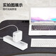 HAOYOUQI Cargador para computadora portátil Apple Macbook Air Pro Adaptador de corriente 45W/60W/85W/96W Accesorios Cable/Cabezal de Carga rápida Tipo C Se Adapta al Modelo Actualizado Tipo T Original 85W Recto A1398/A1424