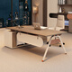 Kejiang Boss Desk Supervisor Desk Boss Desk and Chair Combination Office Executive Desk 1.8 Meter Table + High-End Chair