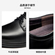 Aokang official men's shoes spring and autumn round toe business formal leather shoes men's genuine leather comfortable office commuter derby shoes black 40