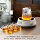 Shangyanfang tea boiler electric ceramic stove household tea boiler fully automatic kettle tea set glass steam tea kettle