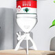 Jimeng bottled water triangle stand 5 liter mineral water stand simple water dispenser bottled water inverted fish farming stand white (1 piece)