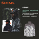 SIMMS23 New SIMMS CHALLENGER Challenger Windproof and Waterproof Luya Fishing Suit Jacket Jacket Pants Black (Jacket) S