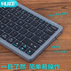 Huke Wireless Drei Bluetooth-Tastatur Tablet Computer iPad Touchpad Tragbare Falten-Tastatur Maus Trennbares Bracket Ultra-dünner Notebook Magnetisch Tastatur Trennbare Halterung Bluetooth Touchpad Tastatur Grau