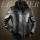 BEVERRY mink fur all-in-one men's parka Haining genuine leather jacket men's winter new mink fur coat fur jacket black 4XL