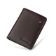 Emperor Paul POLO men's wallet men's head layer cowhide short wallet fashion wallet coffee color