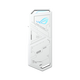 华硕ROG STRIX ARION 白色 幻影标准版 M.2 NVMe 移动外置固态硬盘盒 全铝机身/10Gbps