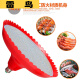Play and brighten LED pork lamp fresh lamp cold fresh meat supermarket fruit lamp market f lamp chandelier 2 circles white super red G can be customized with 45W 2 circles white other red super red models