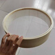 Huili flour sieve, solid wood fine sieve, flour sieve, ultra-fine wood sieve, flour fine sieve, filter flour soy milk, diameter 26 cm, 60 mesh flour sieve