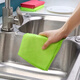 Carole fish scale rag thickened and enlarged rag kitchen large dishwashing handkerchief glass scouring pad cleaning cloth hotel dishwashing 2 pieces 50*40cm