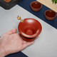 Zun pot purple sand tea drain plus filter rack tea filter set Kungfu tea set accessories small goldfish tea drain Dahongpao leakage Dahongpao