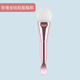 Brush mask brush, soft-bristled beauty salon special mud mask brush, small spa tool for facial application, silicone scraper cleaning, soft-bristled brush + silicone brush + three-piece set 1 set