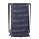 Armani (EMPORIOARMANI) scarf for men and women, the same style with eagle print LOGO neck scarf as a gift 11582-Navy FZ