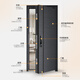 
Guard the 4th-level thickened anti-theft door entrance door single door mother door safety door + anti-plitting hinge full water foam filling Mechanical handle 2050*1050/2150*960 [single door]