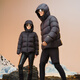 Govan black gold goose down jacket, the same style as Mr. Lei, functional 4.0 five-frame down jacket for men and women, haute couture knight black M