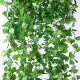 Shengshi Taibao simulation flower vine green plant rattan green radish decoration ceiling vine air conditioning pipe restaurant layout 90 leaves 5 pack