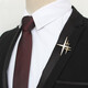Xifei men's brooch, simple star corsage, temperament pin, business casual suit, coat and accessories