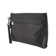 COACH brand direct supply men's medium clutch bag black leather F28614BLK