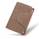 ELLEN FANTASIA cowhide card bag men's multi-card slot business card holder cowhide small card holder women's card bag card holder card bag large capacity retro light coffee