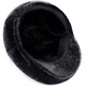 GLO-STORY peaked cap men's autumn and winter old man's hat imitation mink fur beret forward middle-aged and elderly hat MMZ934088