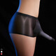 Men's Uniform Sexy Underwear 2025 New Sexy Men's Special Large Size Speed Attack Robe SM Shame Thong Black One Size