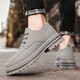 Citron Pavilion Martin Boots Chaussures masculines pour les chaussures d'alpinisme simples et polyvalentes d'hiver.