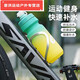 Shantou Lincun Cycling Water Bottle Elite Bicycle Water Bottle Squeeze Outdoor Cycling Mountain Bike Road Bike Sports Water Cup Holder Easy Cycling-650ml White