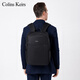 Colins Keirs Rucksack Herren Rucksack große Kapazität Wasserresistente Business Computer Bag Travel Business Pendler Rucksack College Schultasche Schwarz schwarz